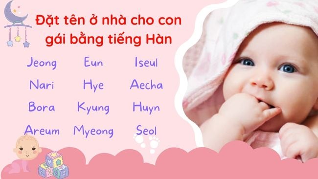 Đặt tên ở nhà cho con gái bằng tiếng Anh cũng là một gợi ý tuyệt vời