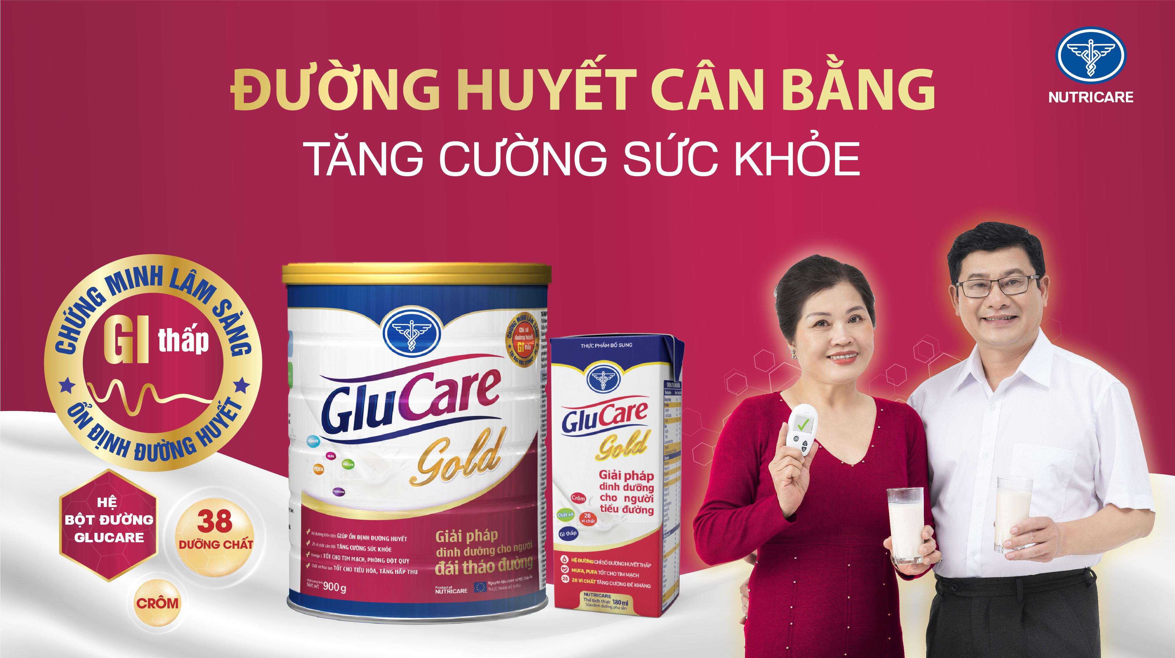 Sữa Glucare Gold