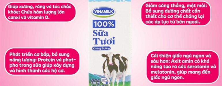 Sữa tươi không đường có tác dụng gì? Uống nhiều có tốt không?