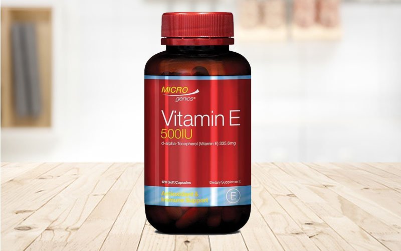 Viên uống vitamin E Microgenics 500IU